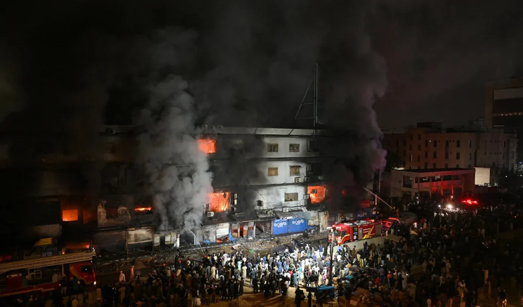 Gul Plaza Fire: 14 Dead, Flames Continue to Emerge