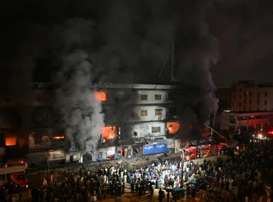 Gul Plaza Fire: 14 Dead, Flames Continue to Emerge