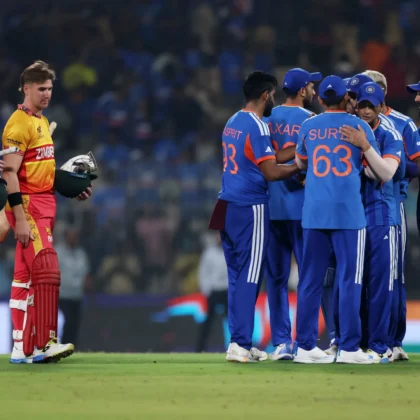 India Thrash Zimbabwe in T20 World Cup; South Africa Seal Semi-Final Spot